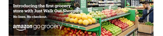アマゾン、レジなし食品スーパー「アマゾン・ゴー・グロサリー」をシアトルに出店（サブ）