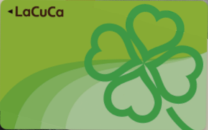 自社発行の電子マネー機能付きポイントカード「LaCuCa（ラクカ）」