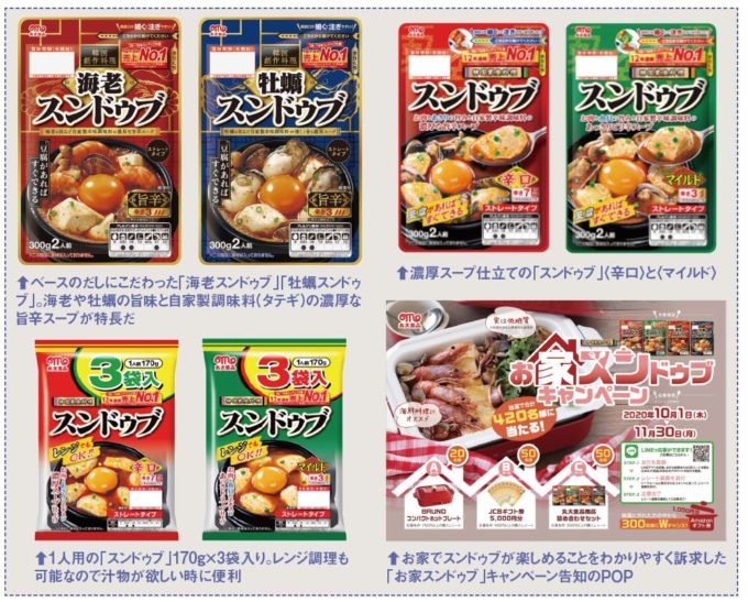 丸大食品のスンドゥブ商品