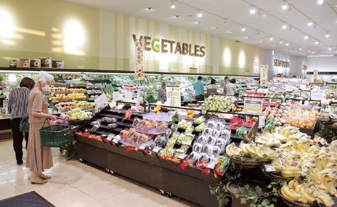 コープもりやまの店内