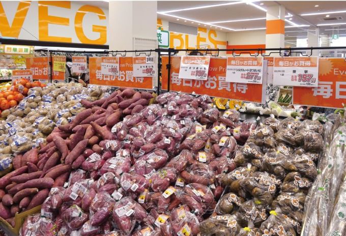 ディスカウントストアの売場イメージ