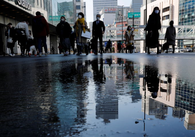 雨上がりの都内