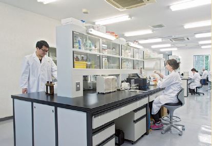 山崎研究所グループ共同の研究施設
