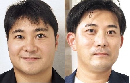 カケハシの代表取締役CEOの中川貴史氏（左）とデータサイエンティストの保坂桂佑氏（右）