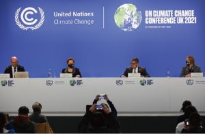 英グラスゴーで開催された国連気候変動枠組条約第26回締約国会議