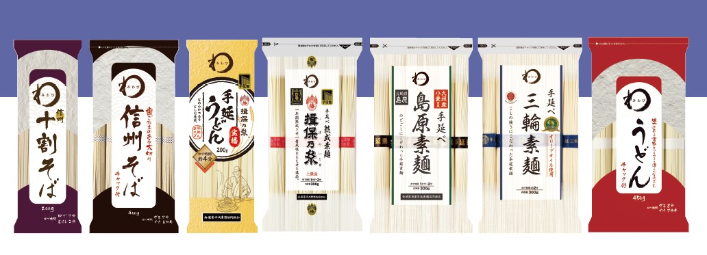 日本アクセス「みわび」乾麺商品7品