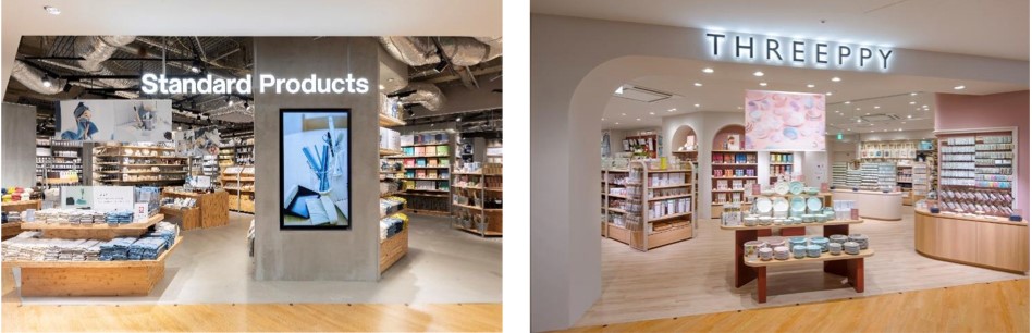 「スタンダードプロダクツ」と「スリーピー」マロニエゲート銀座店