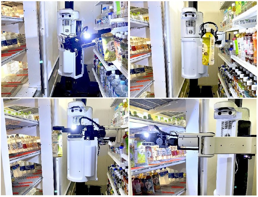 ファミリーマートが導入する飲料補充ロボット