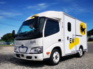 ヤマト運輸が導入を始める日野自動車が開発した小型商用バッテリー電気自動車トラック
