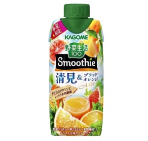 カゴメ「野菜生活100 Smoothie 清見＆ブラッドオレンジMix」