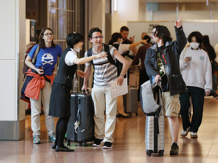 日本に入国した人たち