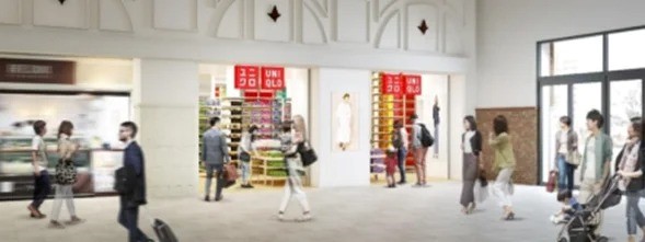 ユニクロJR神戸駅店の店舗イメージ