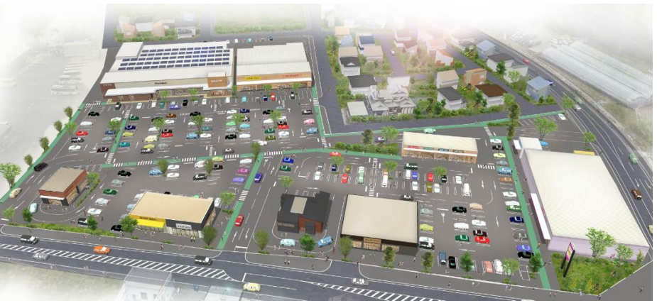 「ゆめモール合志辻久保(仮称)」完成イメージ