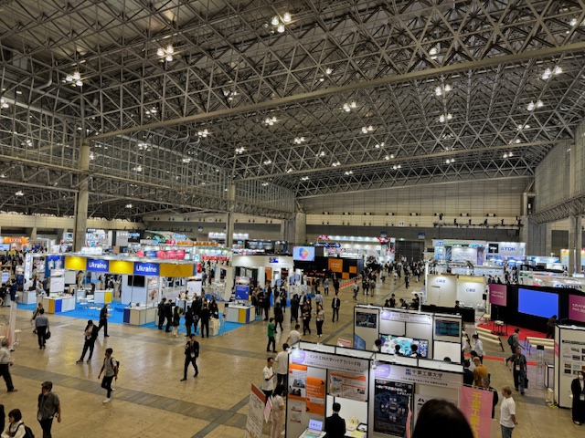 CEATEC2023の様子(筆者撮影)