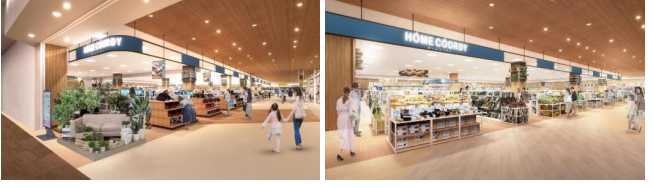 イオン船橋店のホームコーディ売場