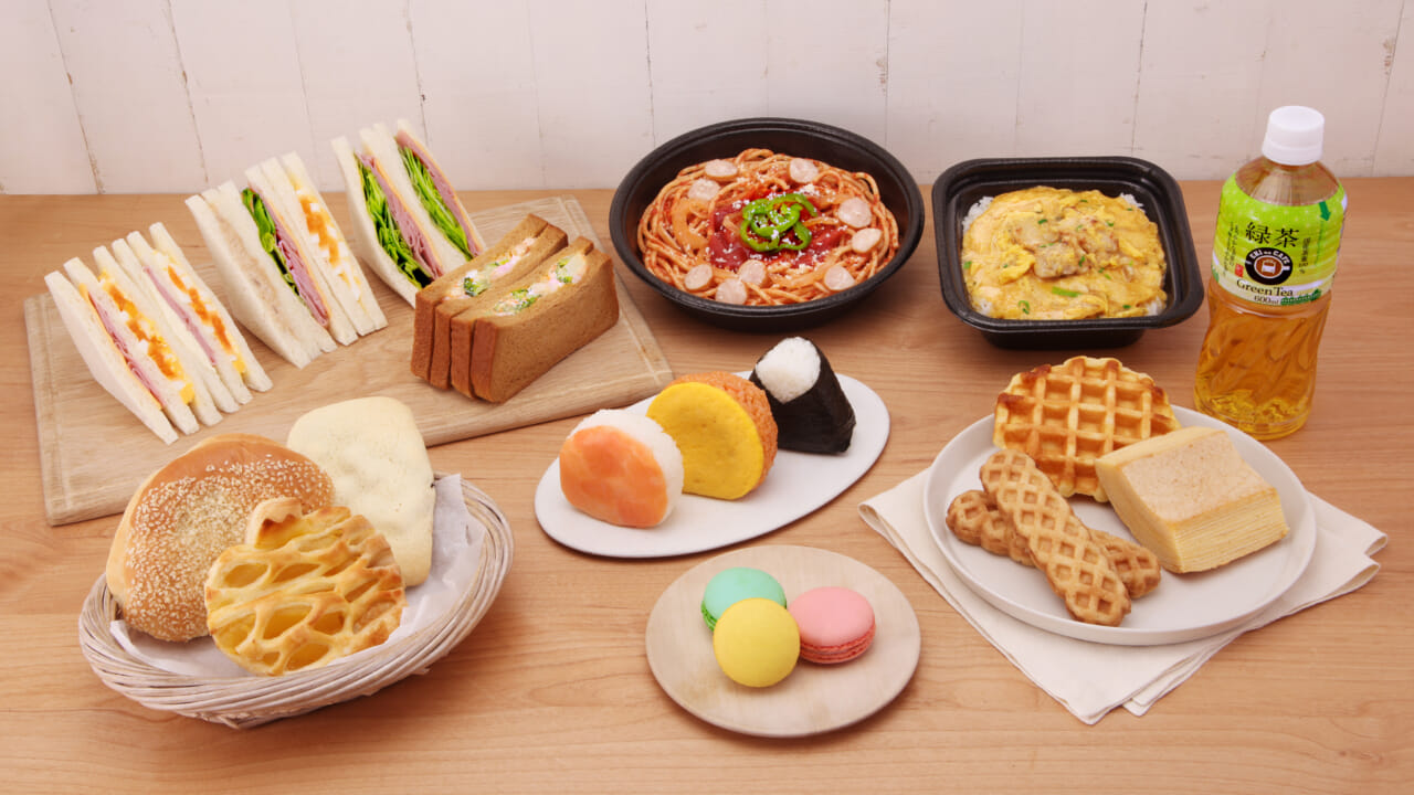 New Days(コンビニエンスストア)の商品一例