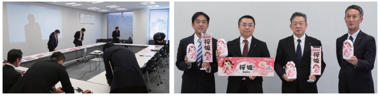 日本ハム株式会社 審査風景と審査員