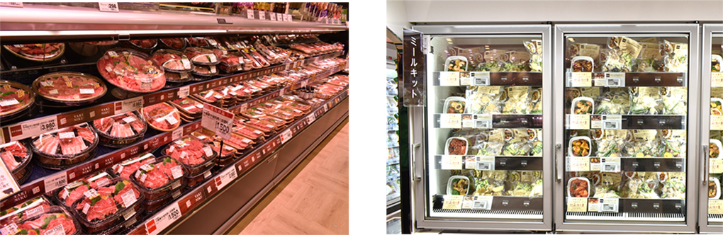 ライフ目黒八雲店 売場