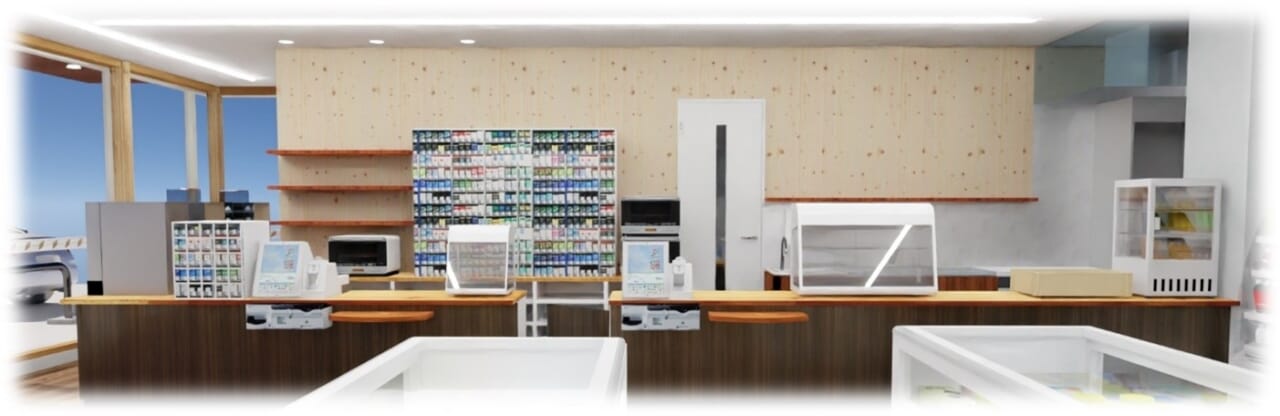 セブンイレブン福岡ももち店 店内イメージ