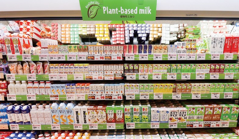 ナルス北城店（新潟県上越市）のプラントベースフードの売場