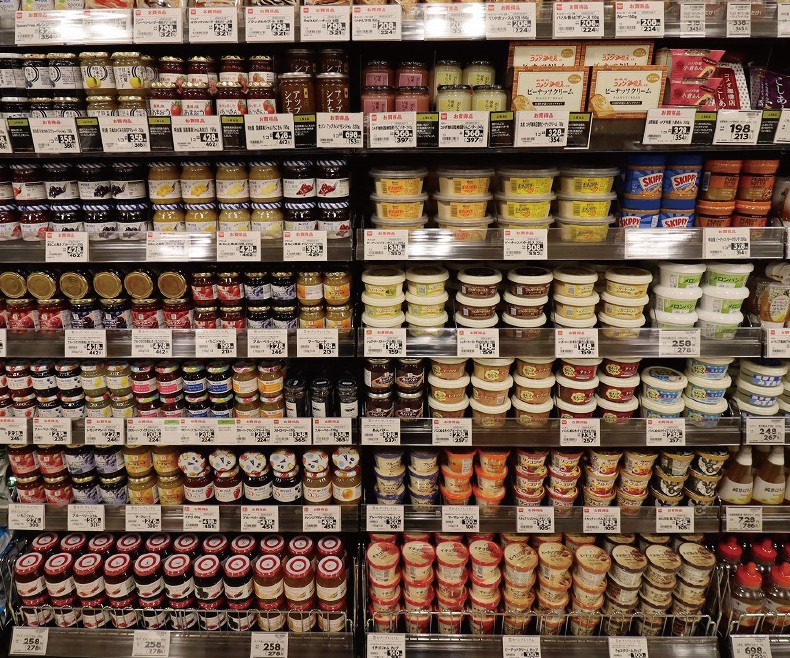 ヨークベニマルいわき平店（福島県いわき市）のジャム・スプレッドの売場