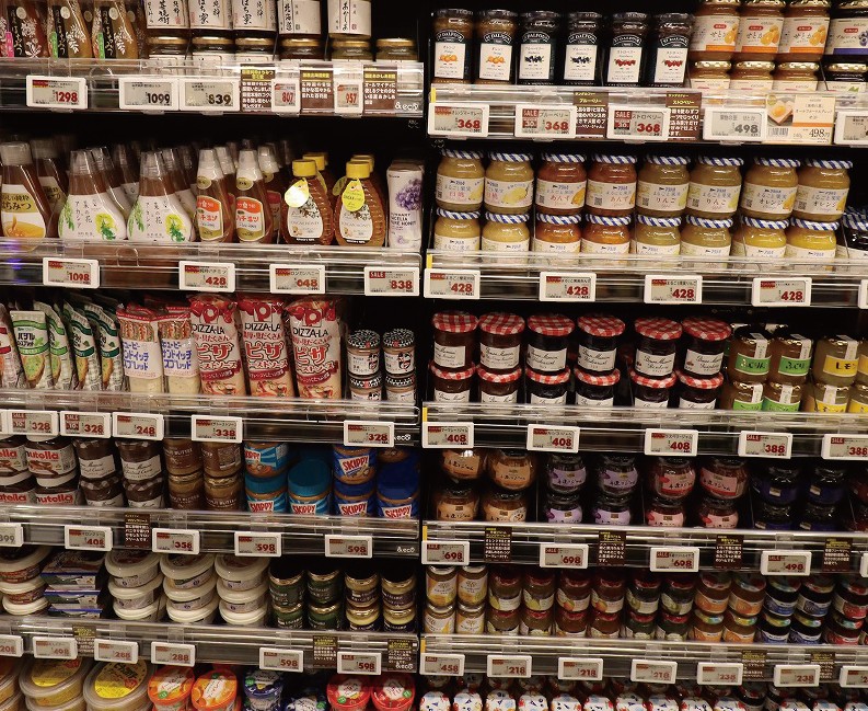 イオンスタイル伏見桃山（京都府
京都市）のジャム・スプレッドの売場