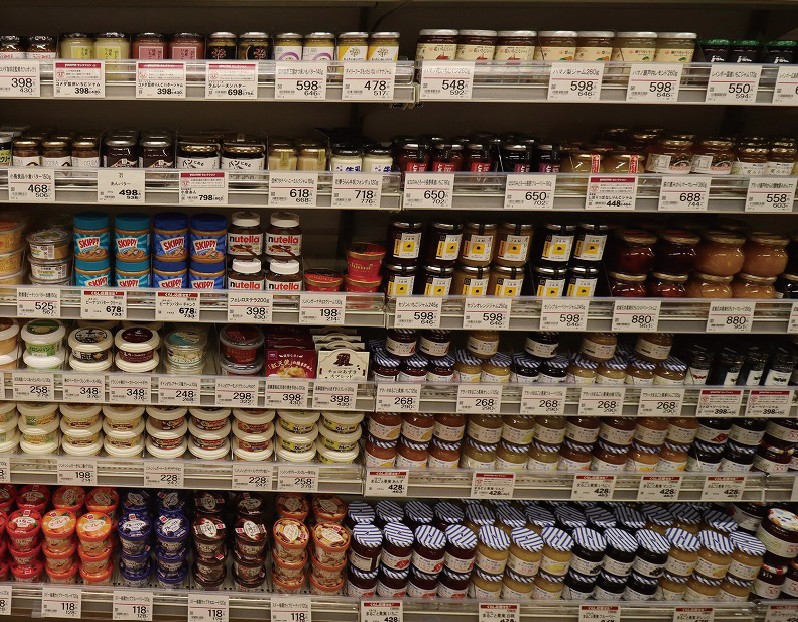 ゆめマート五日市（広島県広島市）のジャム・スプレッドの売場