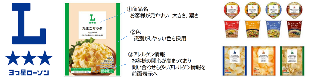 3つ星ローソン ロゴ・パッケージイメージ画像