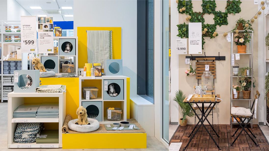 IKEA横浜ベイクォーターのペットとバルコニー