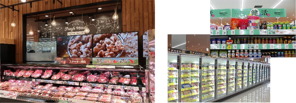 フジ宇和島桜町店 売場例