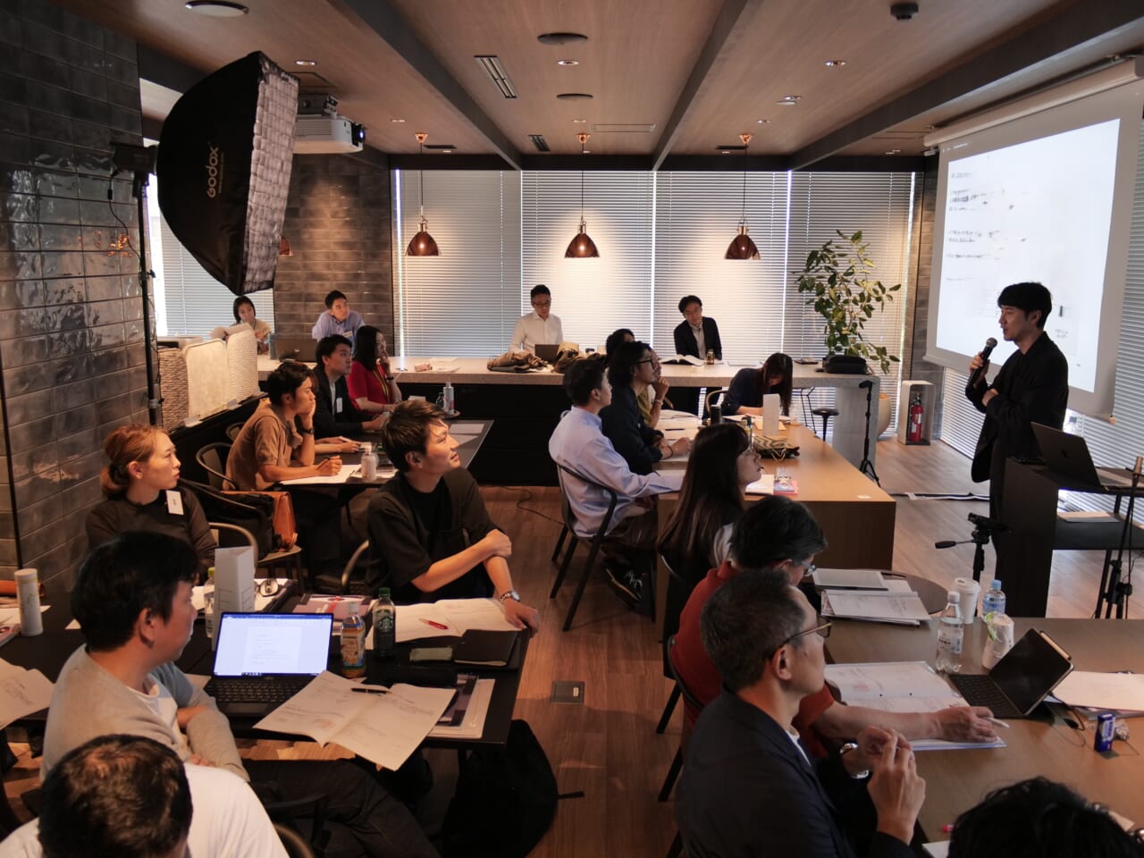 松屋人材育成講義風景