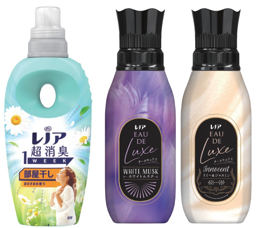 「レノア超消臭1WEEK」シリーズ(右2品)「レノアオードリュクス」