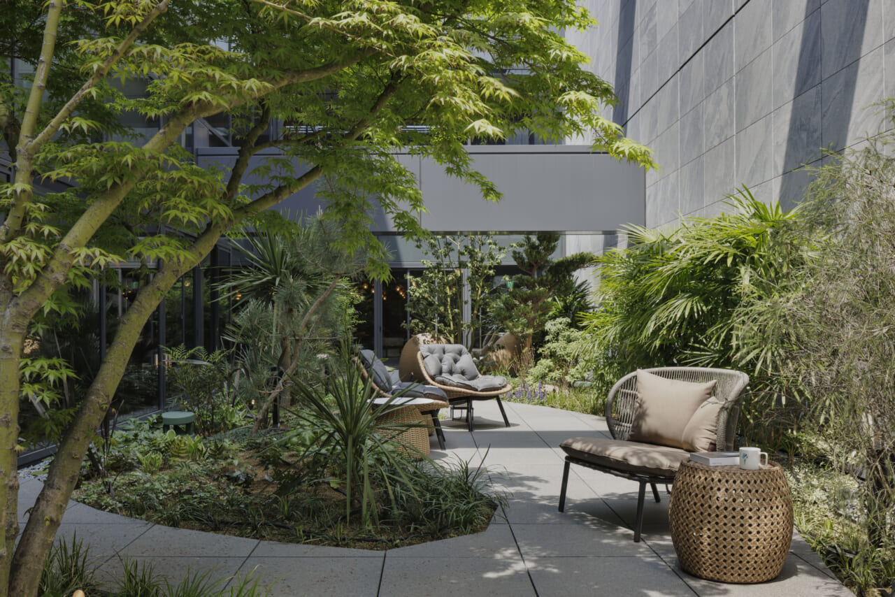 ONE FUKUOKA HOTEL中庭