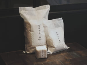 群馬県川場村産のブランド米「雪ほたか」 