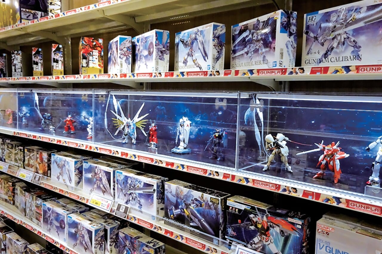 プラモデルコーナー
