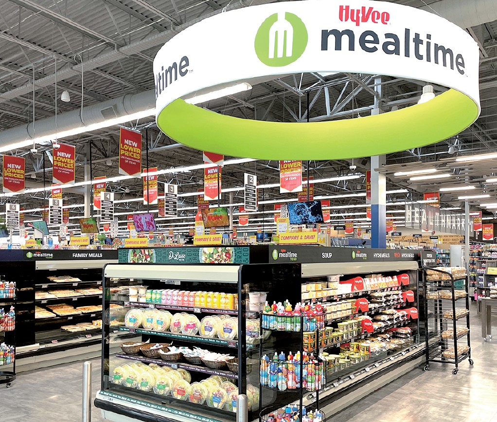 グラブ&ゴー(即食商品)の売場