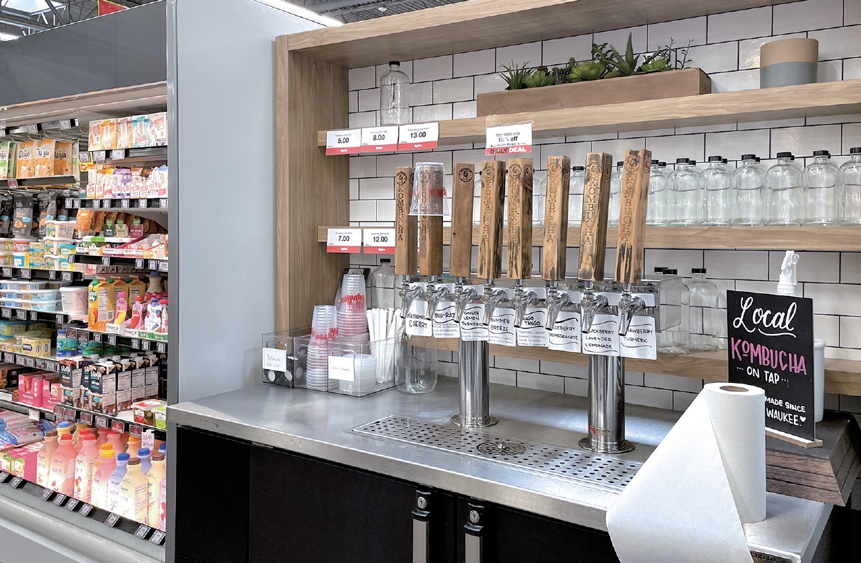 コンブチャをセルフサーバーで提供する