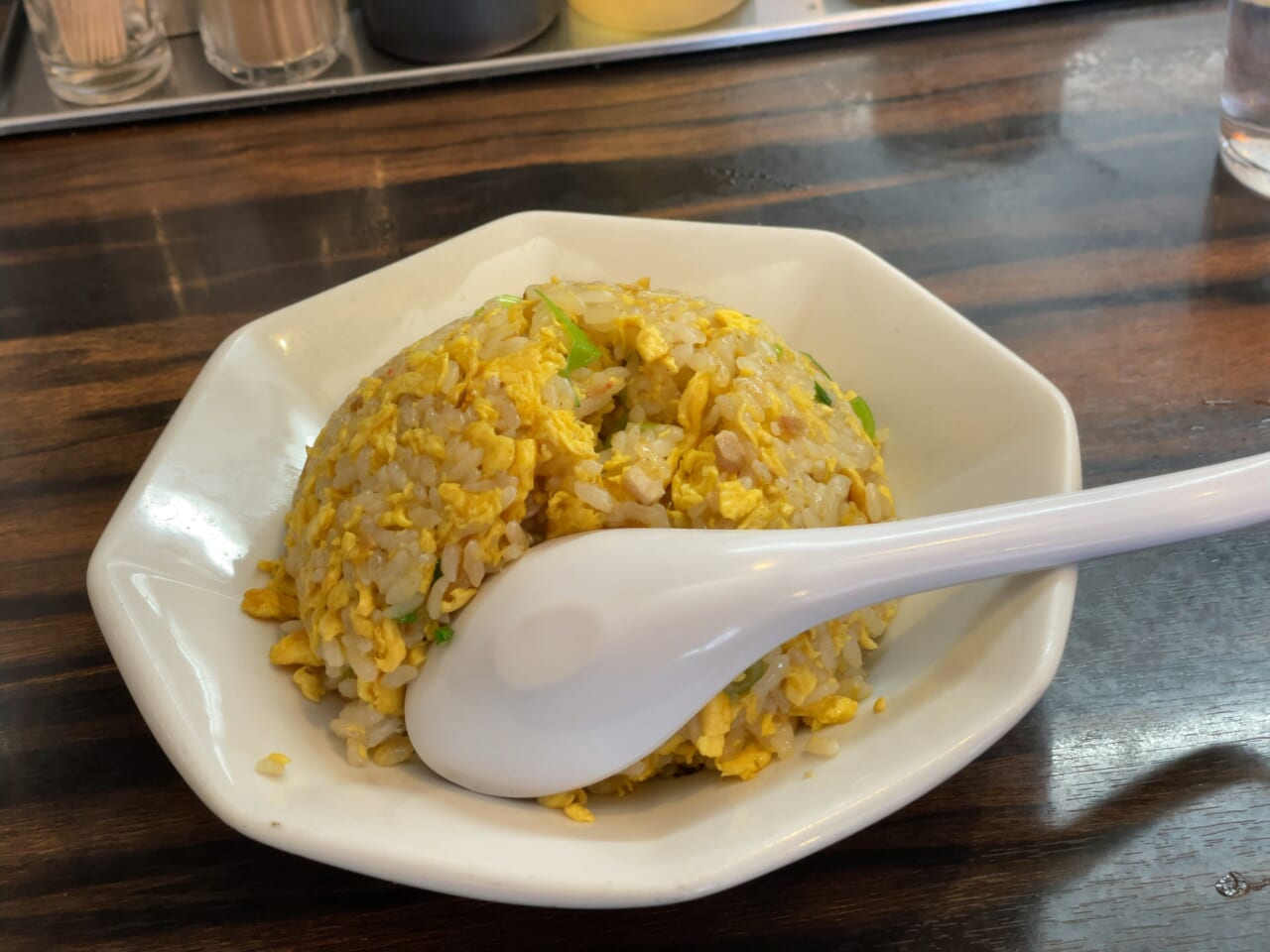 フィニッシュは「珉珉やきめし」。もう満腹だ