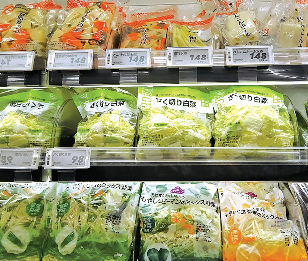 簡便ニーズに対応した商品