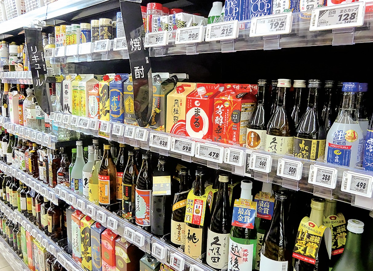 酒類コーナー