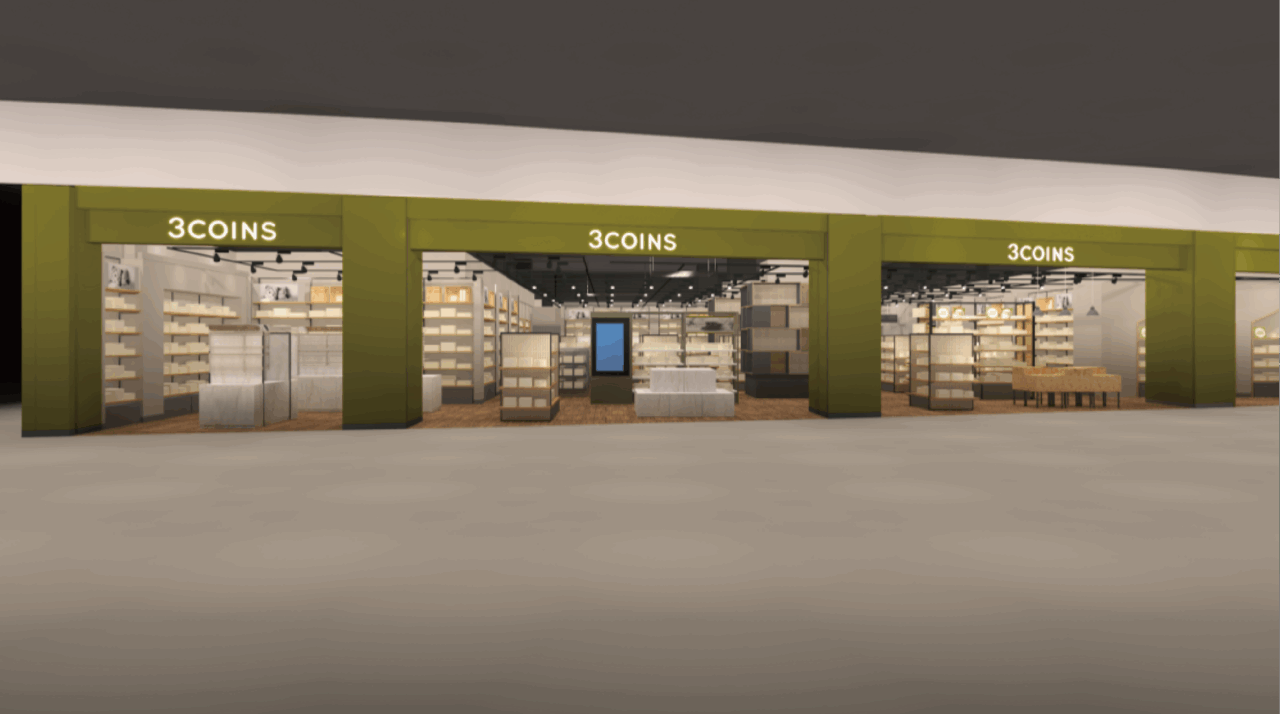 3COINSららぽーとBBCC店