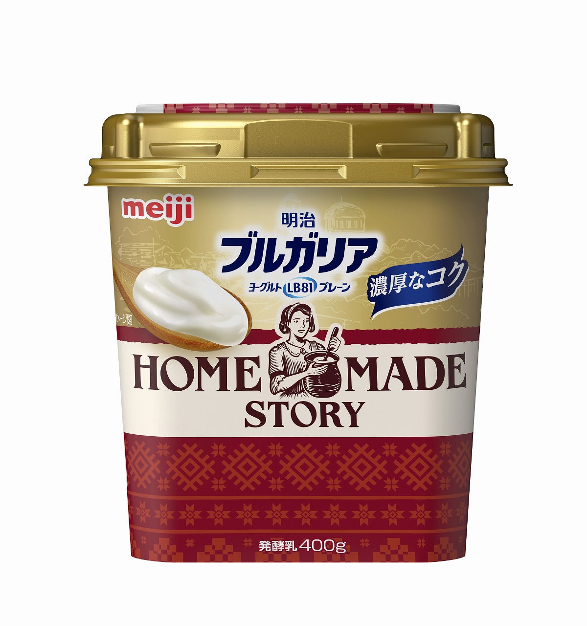 「明治ブルガリアヨーグルトLB81プレーンHOMEMADE STORY」