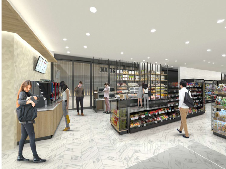 クイーンズ伊勢丹 浜松町店　売場