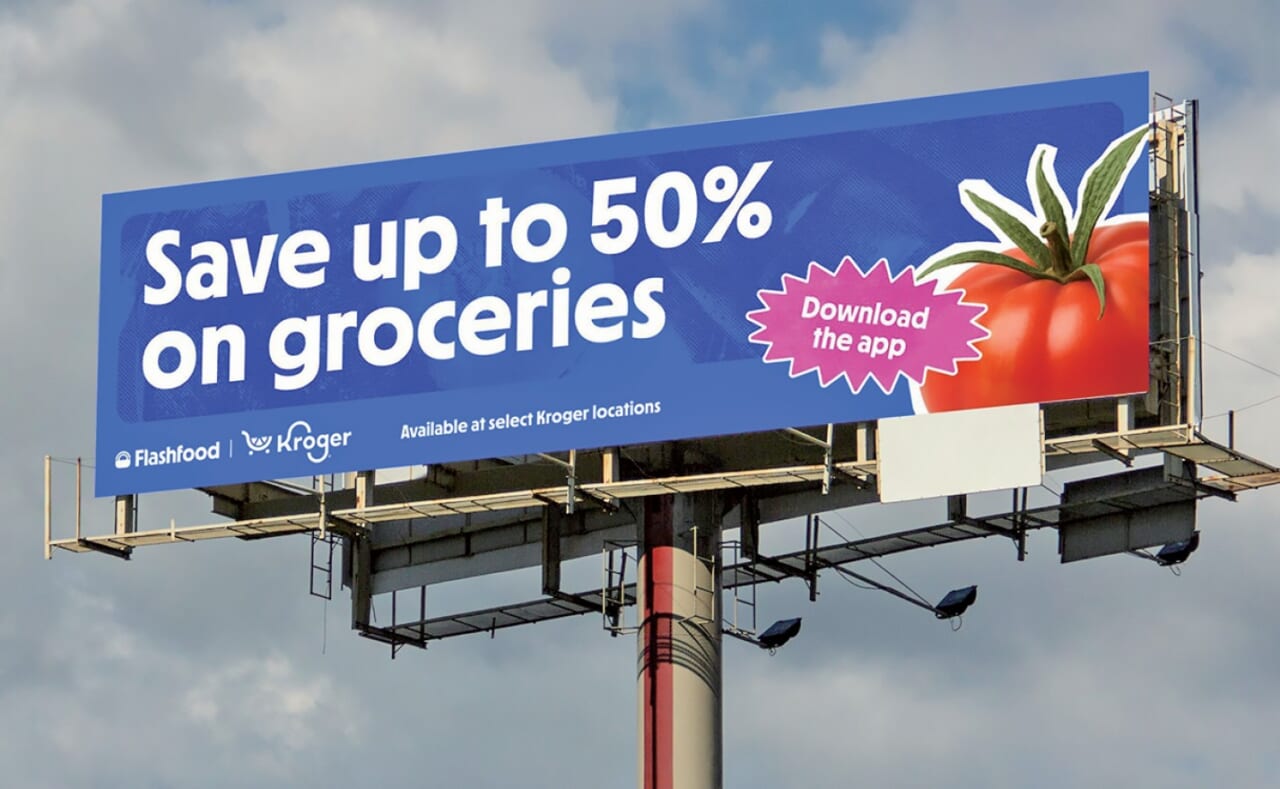 フラッシュフード看板