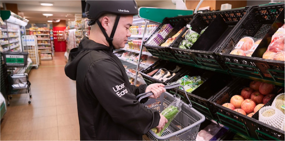 Uber Eats Japan「ピック・パック・ペイ（PPP）」イメージ