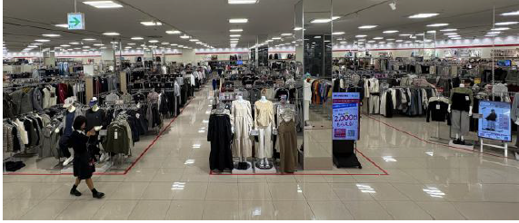 しまむら売場イメージ(さいたま新都心店)