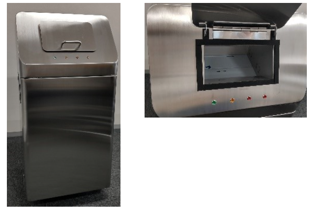 ローソン店舗に設置する専用回収ボックス