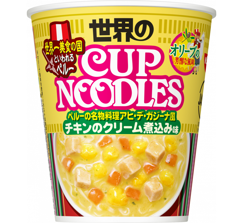 カップヌードル ペルー式チキンのクリーム煮込み味
