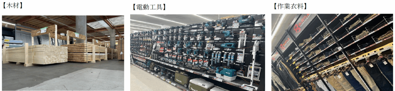 コーナンPRO 豊橋山田店　売場