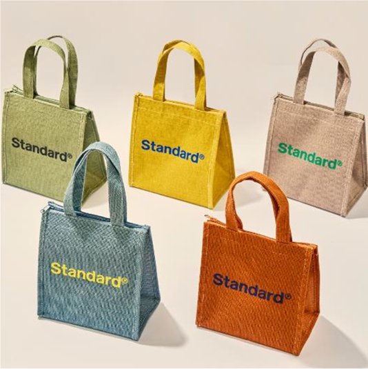 Standard Productsのジュートランチバッグ